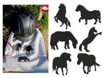 Stickserie - Pony Silhouette